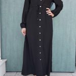 Robe chemise noir