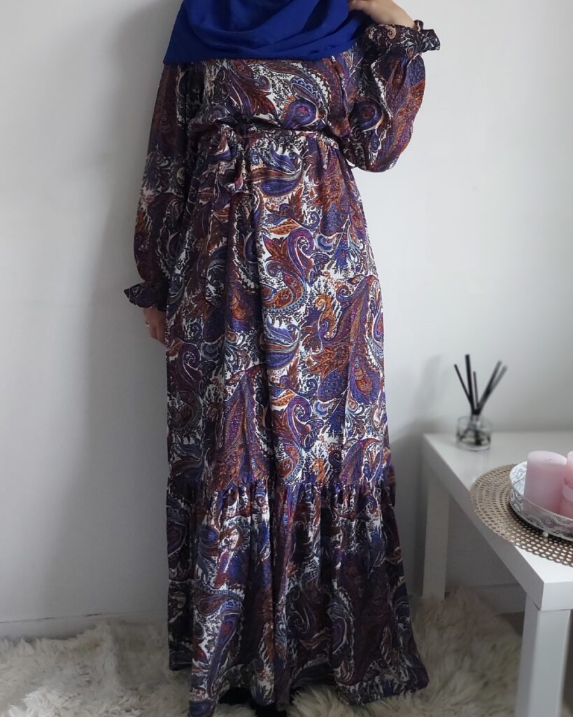 Robe Abaya Imprimé